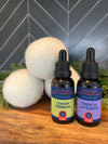 Essential Oil with 3 Wool Dryer Balls